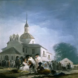 Картина - Обитель в Сан-Исидро, 1788