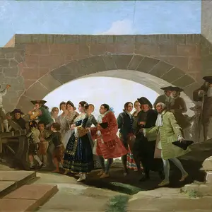 Картина - Свадьба, 1791 - 1792